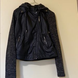 100% Vegan Leather Women’s lightweight jacket
